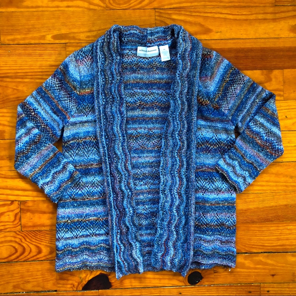 EUC VTG Knit Alfred Dunner Cardigan